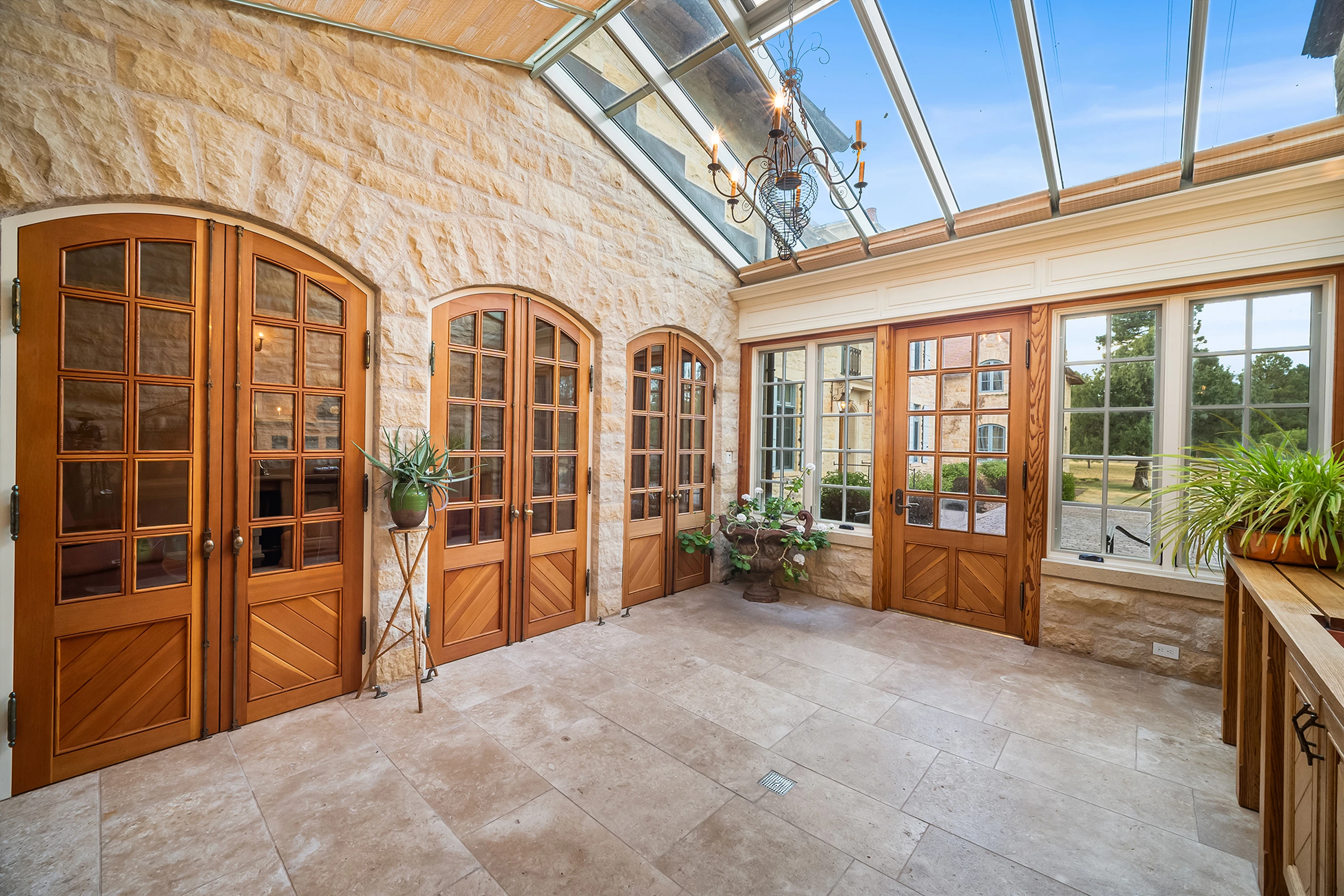 Ute Junction Ranch awaits as a magnificent French chateau estate on over 197 pristine acres. 