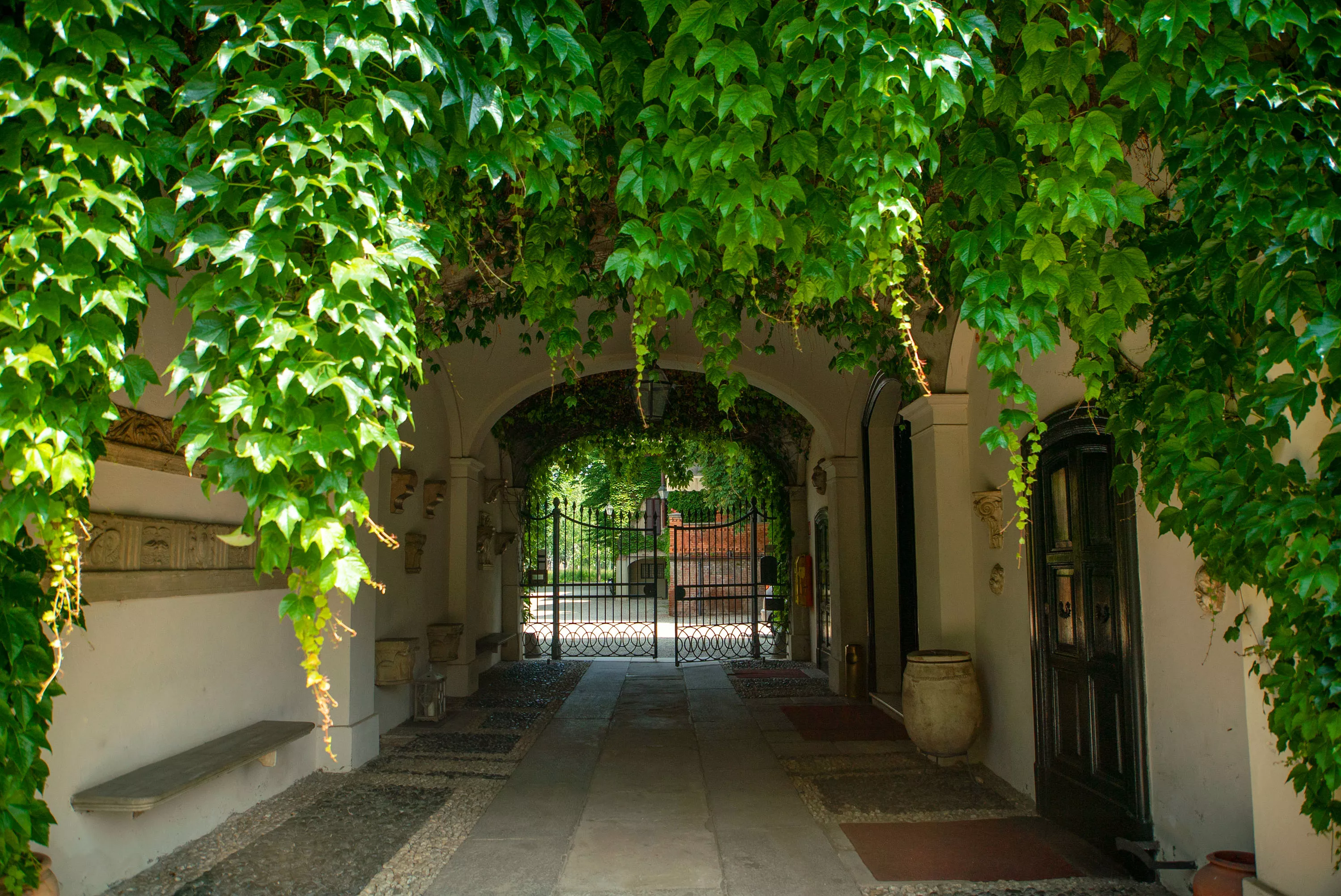 Santa Giustina Abbey and Villa Badia, Piedmont, Italian Alps , Italy - santa_giustina_abbey_villa_badia_piedmont_italy_09_tybdcq