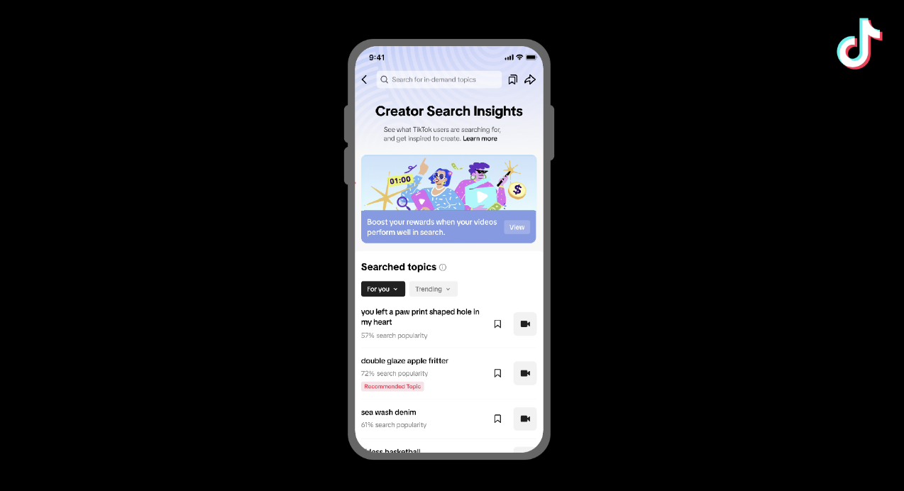 TikTok Search Optimization