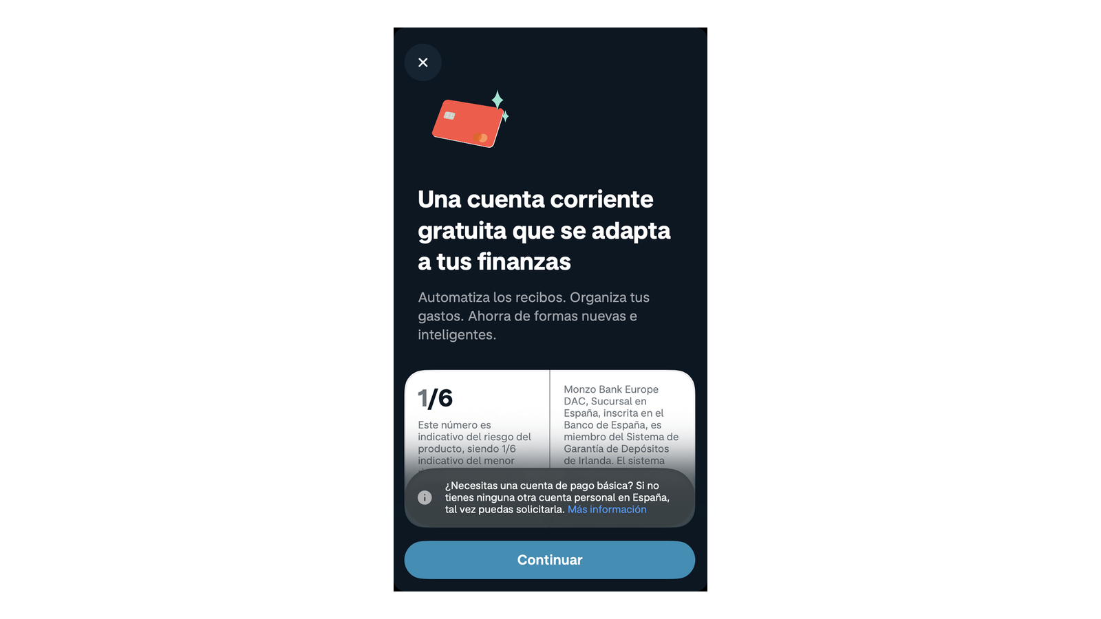 basic bank spanish