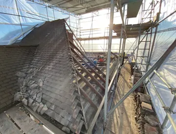 roof half refurbishment