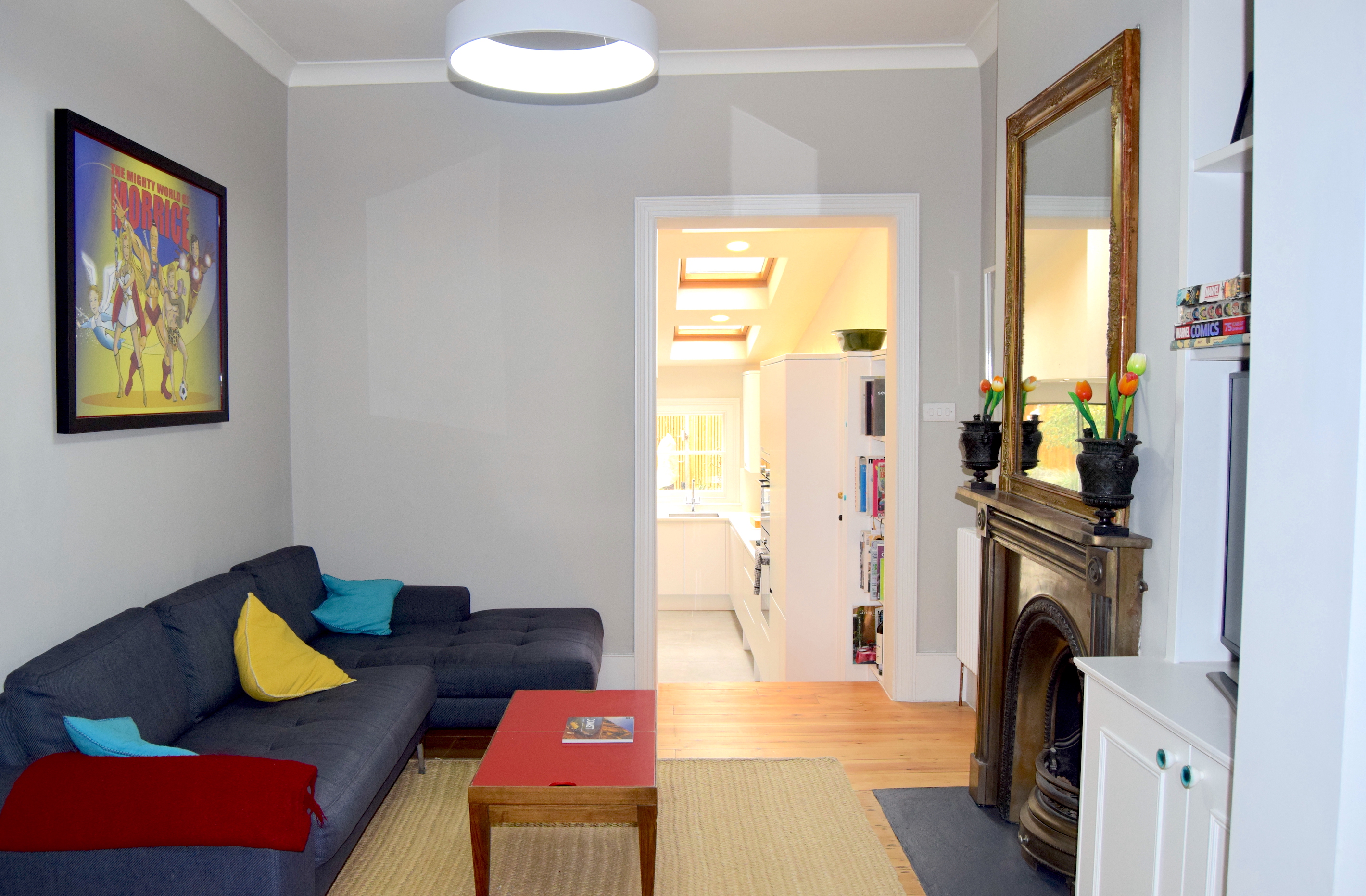 Living Room to Kitchen