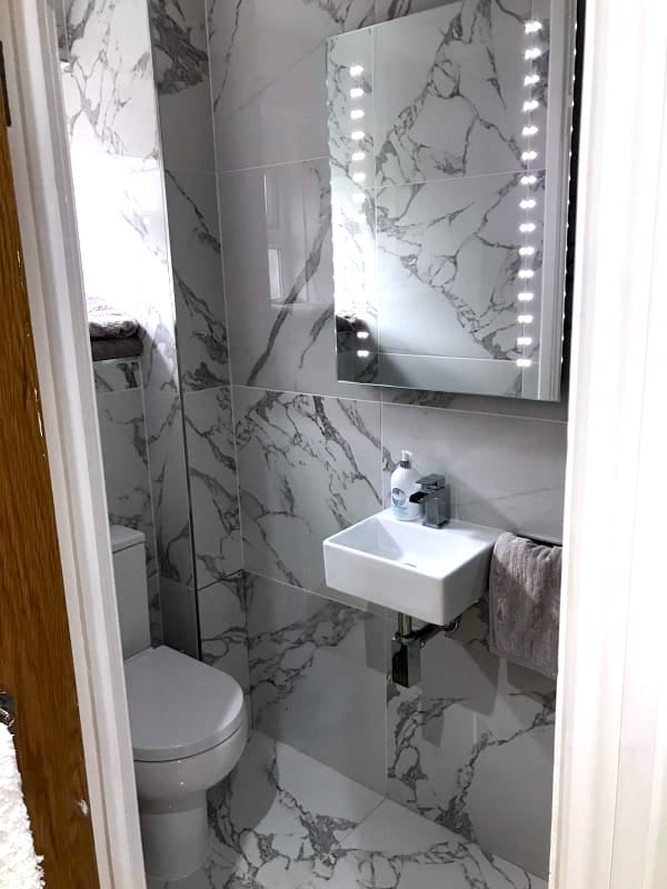 Bathroom marble