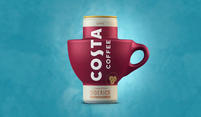 Costa Coffee ready-to-drink latte