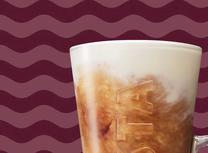 Costa Coffee latte