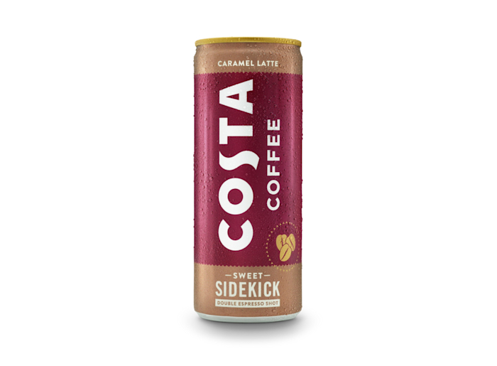 Costa Coffee ready-to-drink caramel latte