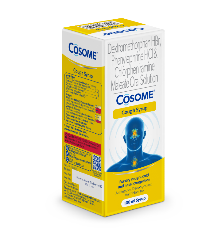 Cosome cough syrup single packshot image 2