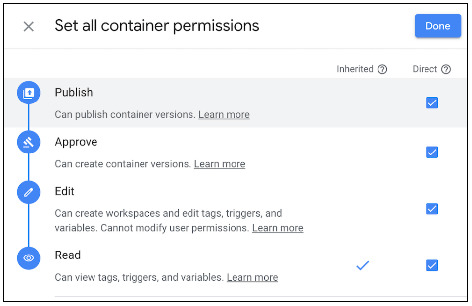 GTM-container-permissions