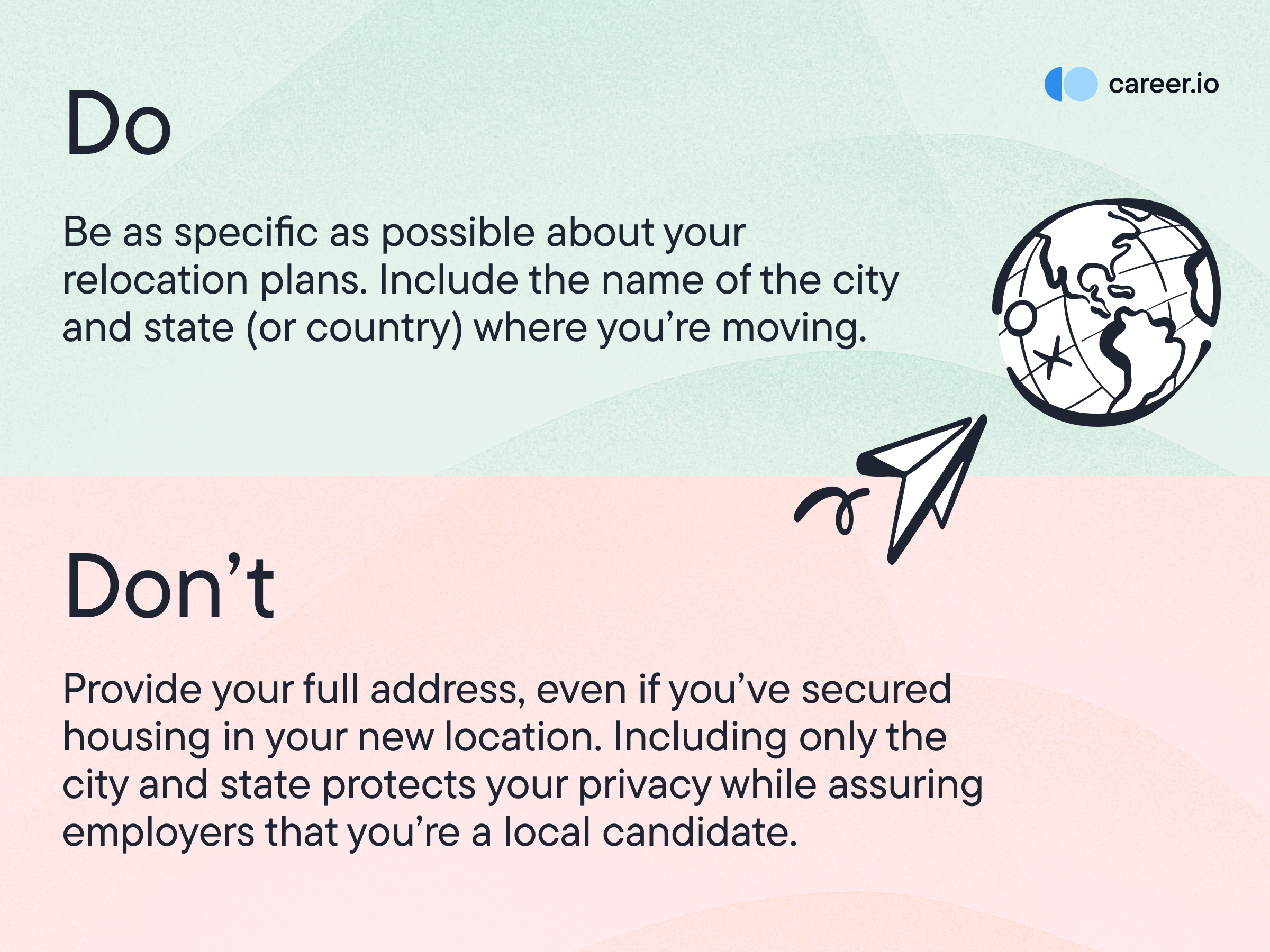 Land your dream job: mention you are willing to relocate on your resume