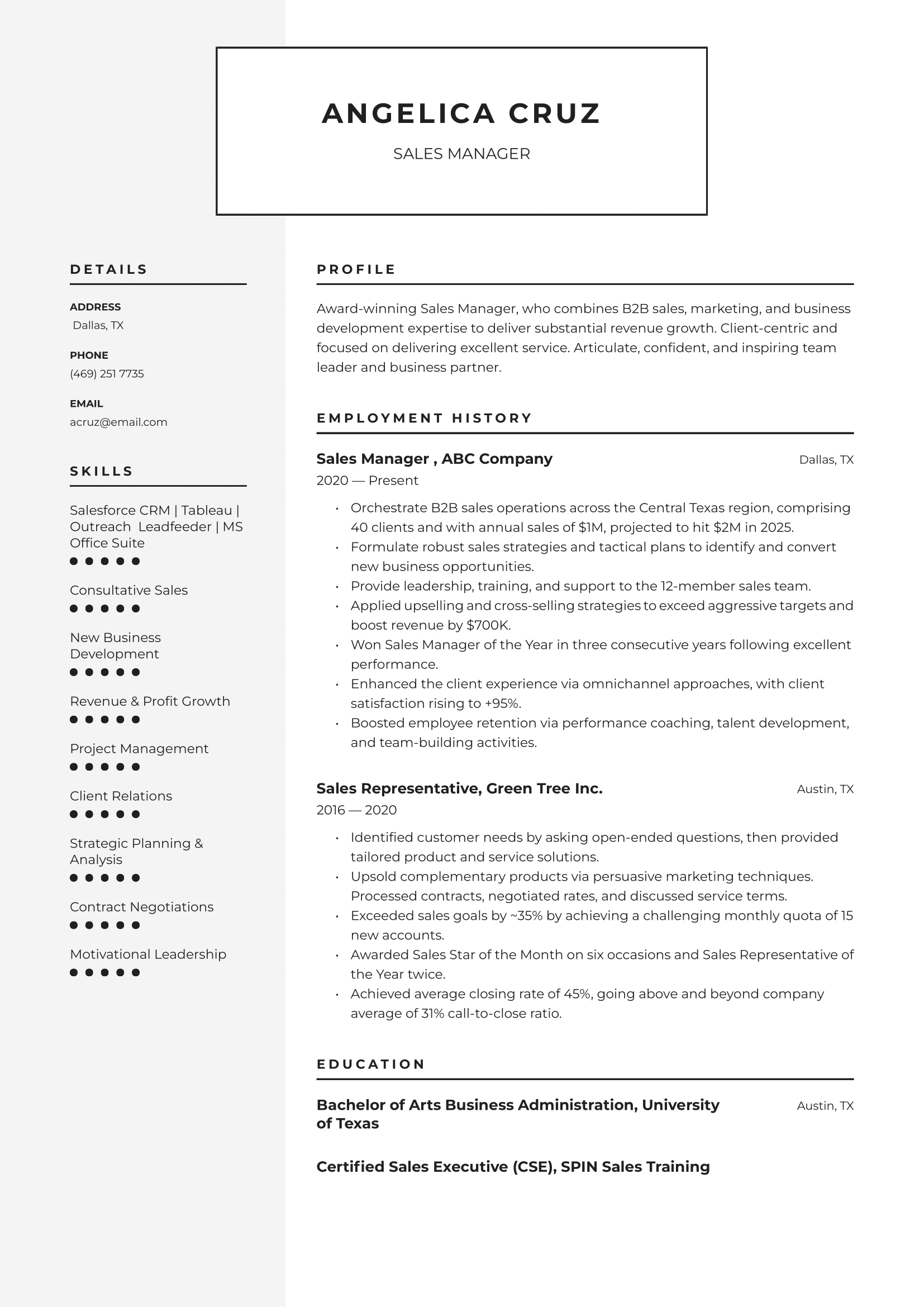 One page resume: when to use, how to create and more