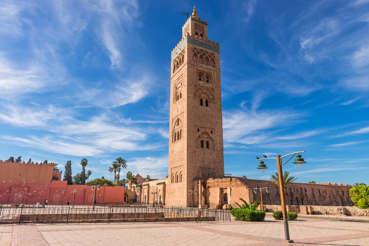 Koutoubia Mosque in Marrakec, Morocco