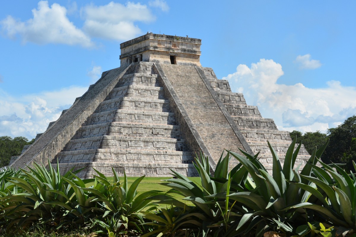 Chichen Itza Mayan ruins in Yucatan Peninsula of Mexico