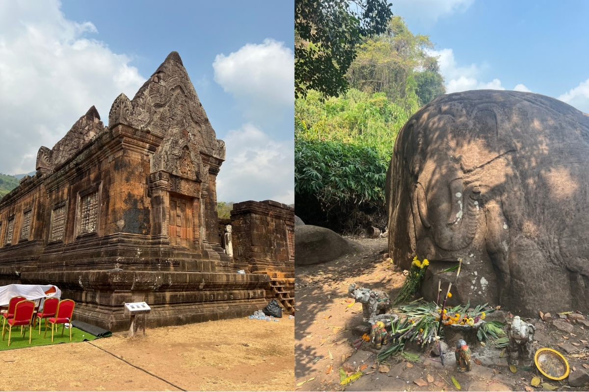 Vat Phou UNESCO Site in Laos