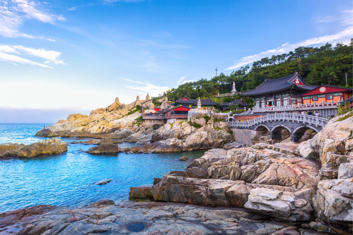 Busan, one of the country’s top summer destinations.  
