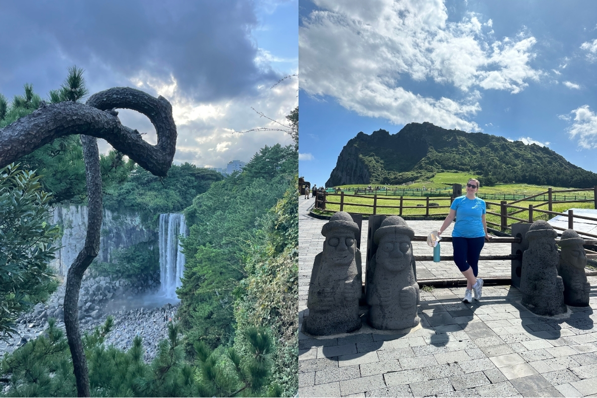 The beautiful views of Jeju Island (Photo: Jackie Becker). 