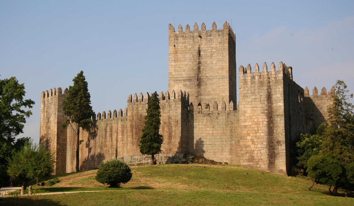 Guimarães Castle in Porto, Portugal
