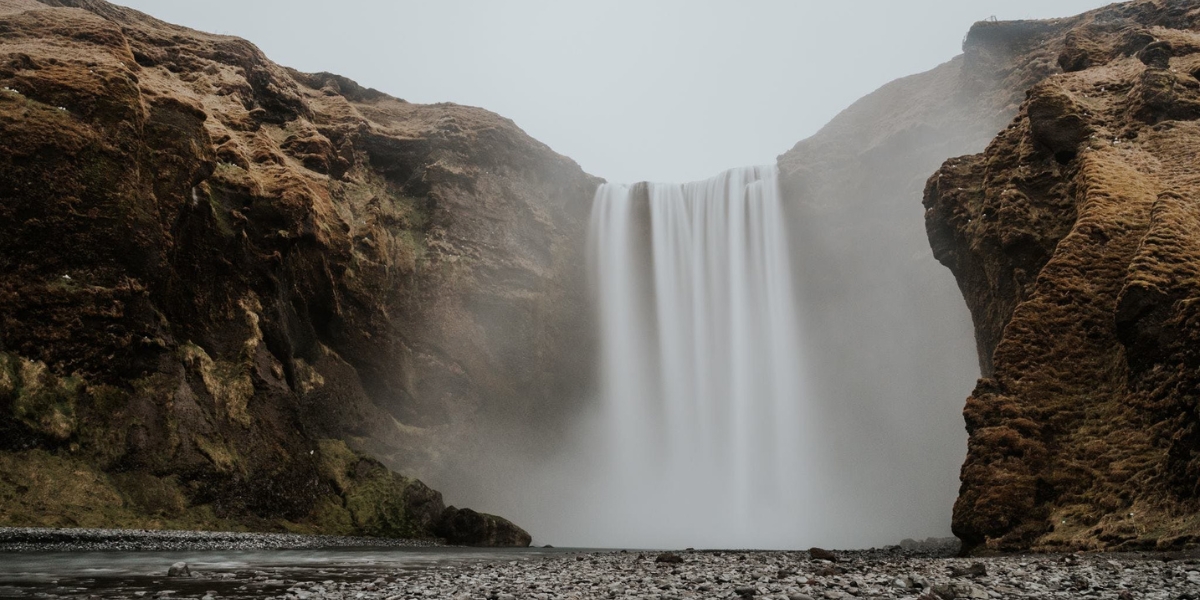 Skógafoss Waterfall in Iceland