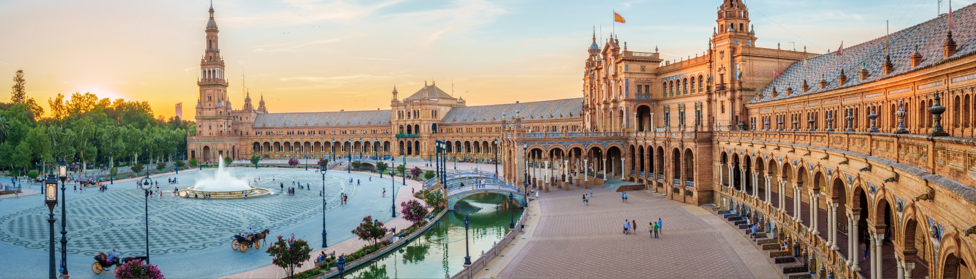 Plaza de España, Spain Square in Seville