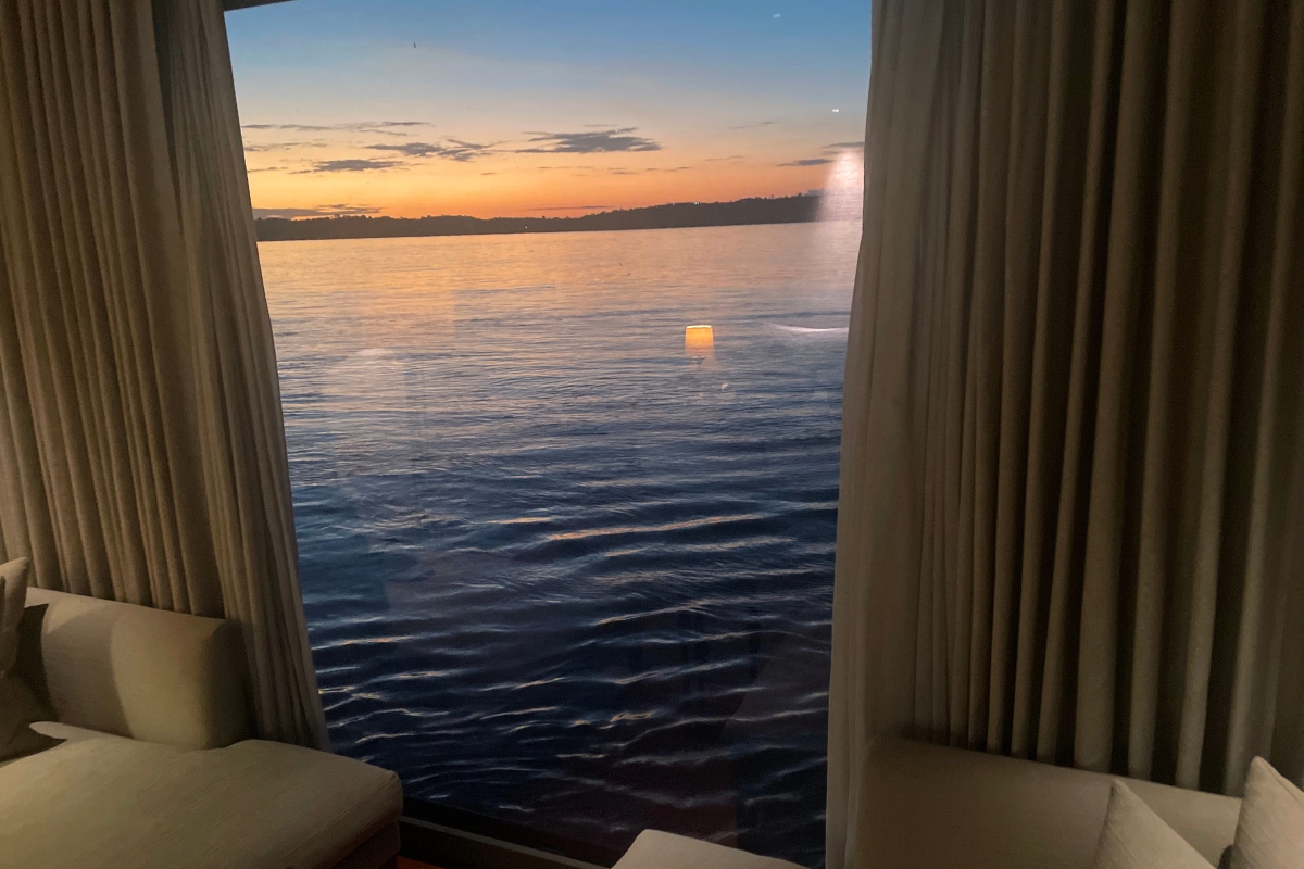 Aqua Nera luxury Amazon cruise room cabin view