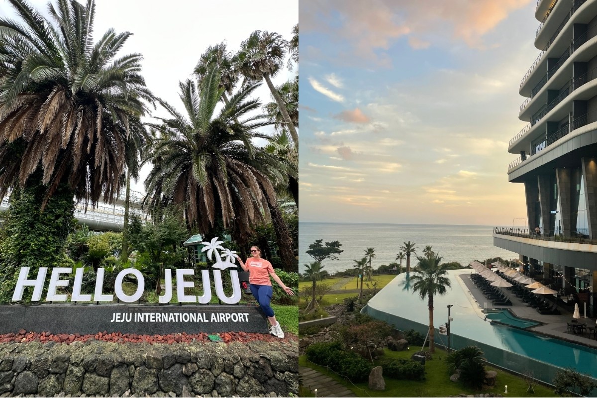 Arriving at Jeju Island, South Korea (Photo: Jackie Becker). 