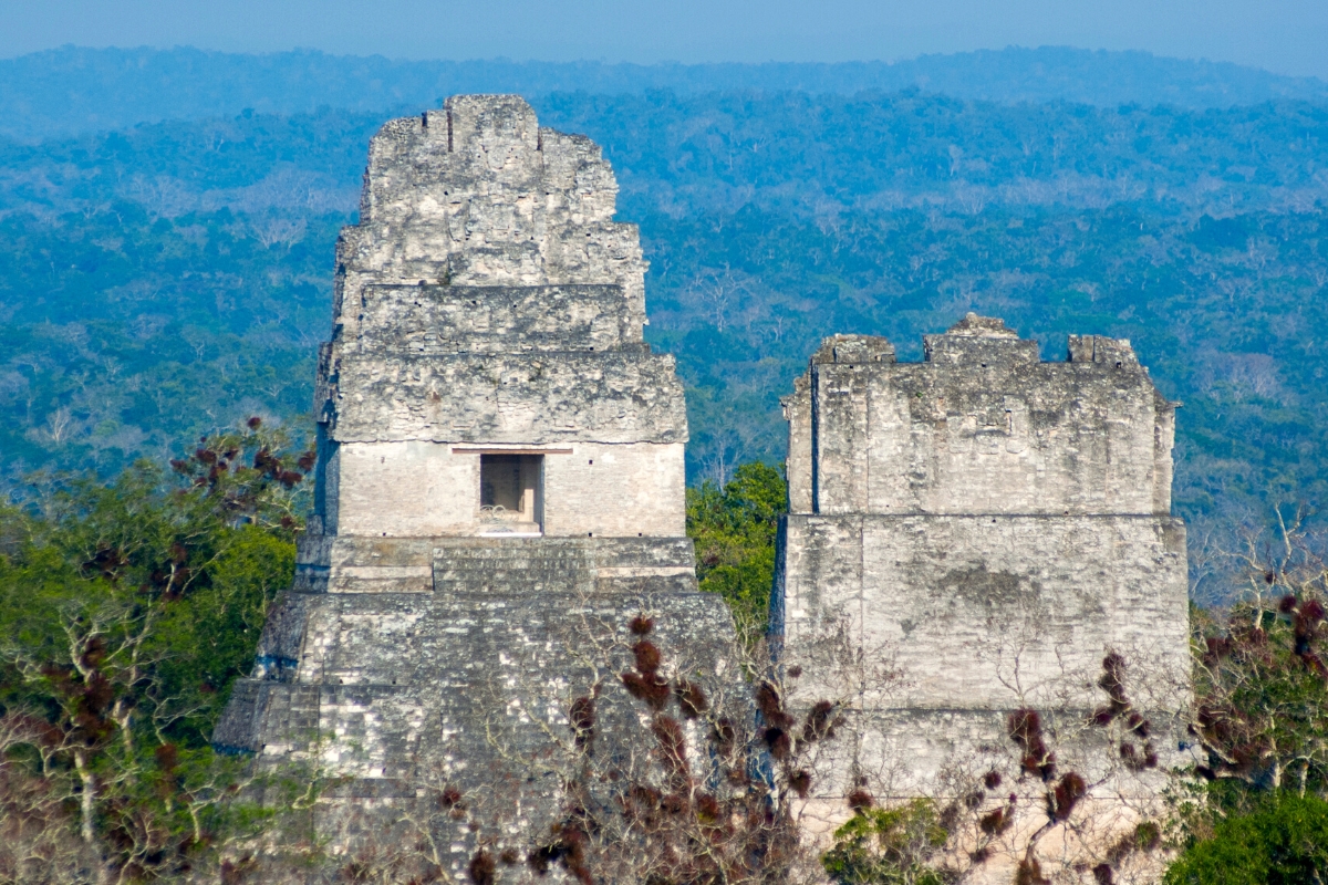 Tikal ancient Maya ruins in Peten, Guatemala