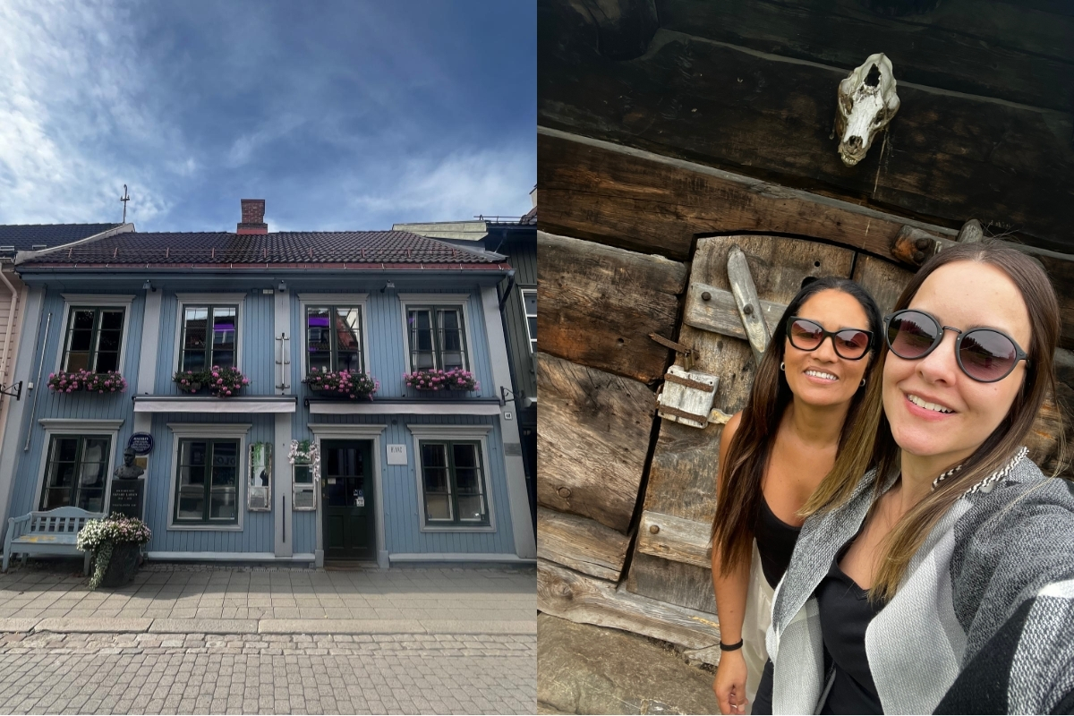 Postcard views in Lillehammer (Renata Ferreira). 