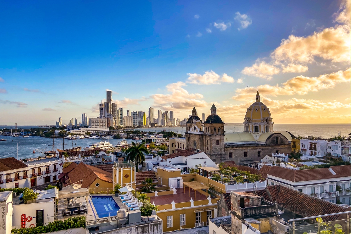 Colorful colonial streets and Caribbean vibes make Cartagena, Colombia unforgettable. 