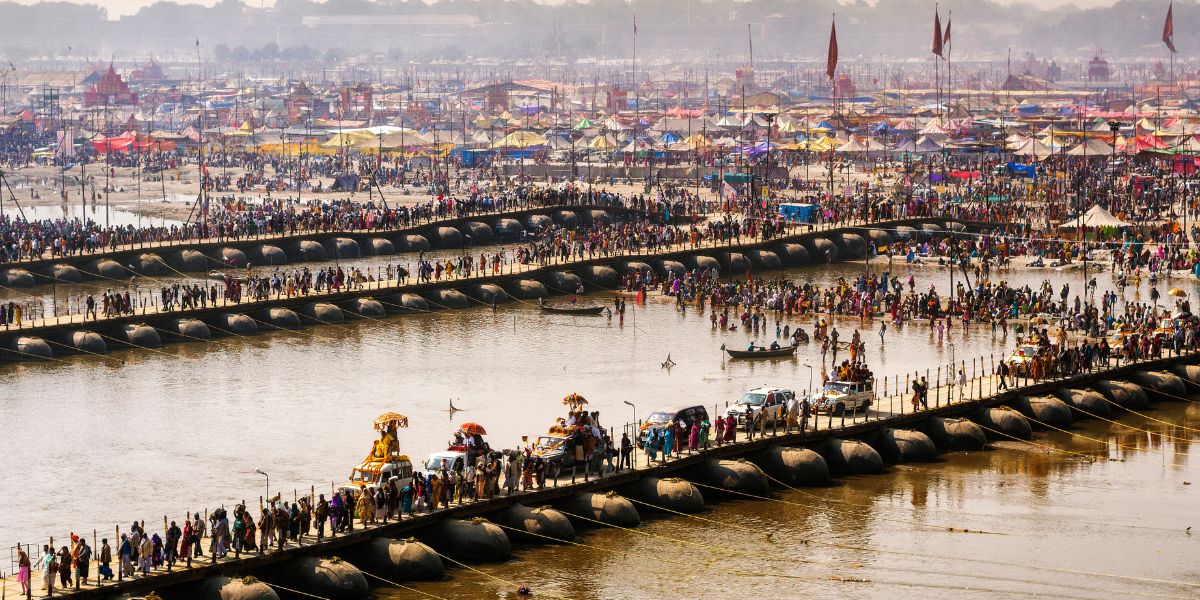 Kumbh Mela Festival in Allahabad, Uttar Pradesh, India