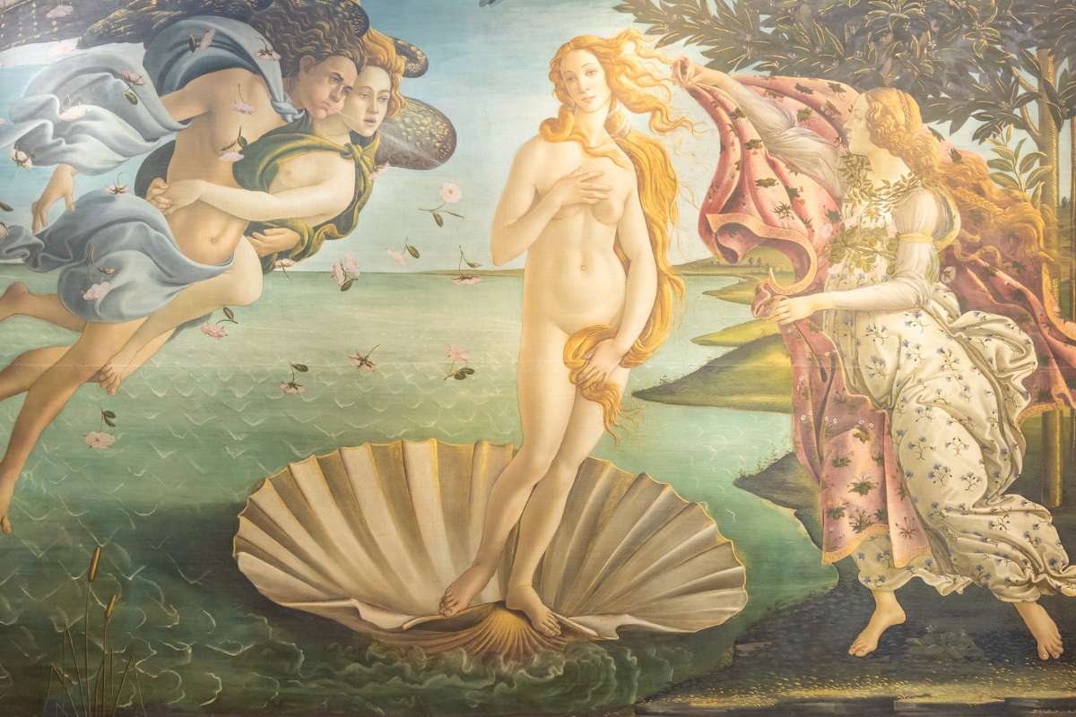 Botticelli’s The Birth of Venus. 