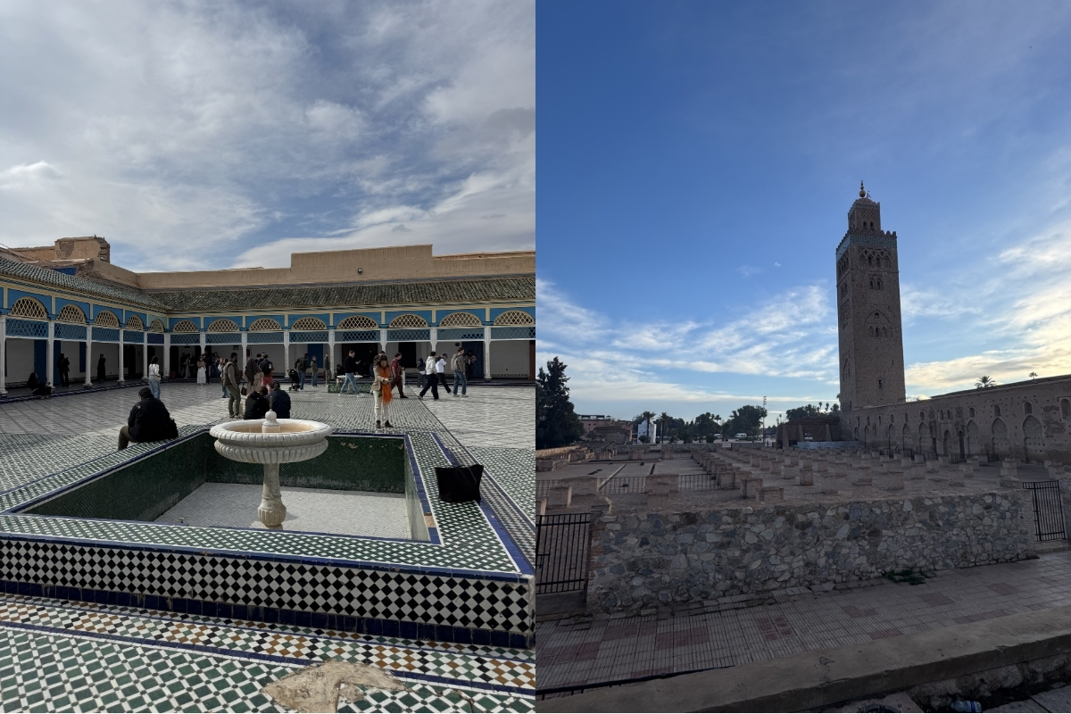 Visiting the Koutoubia Mosque and exploring more of Marrakesh (Photo: Cassius Lawrence-Jones). 