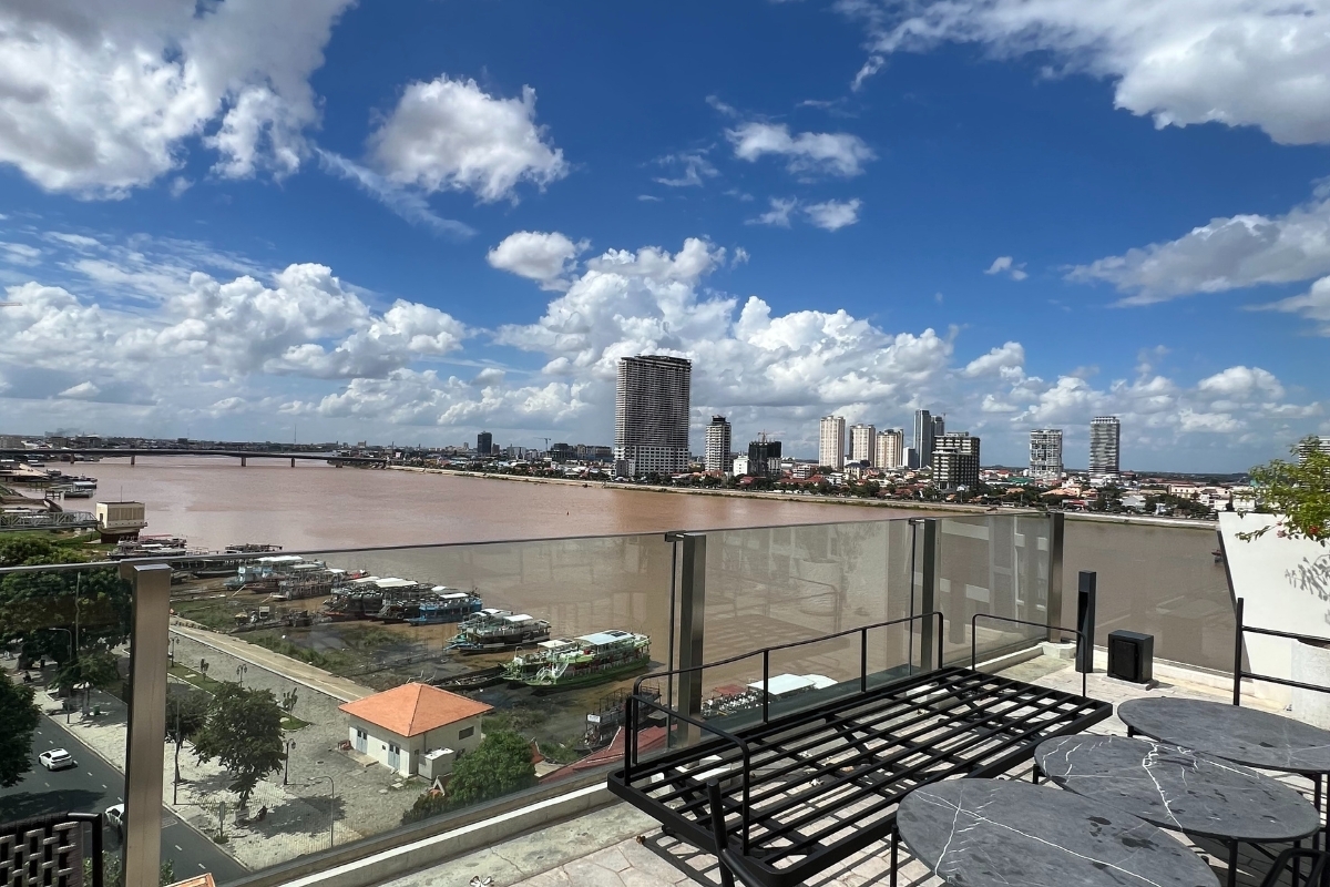 Mekong River in Phnom Penh, Cambodia