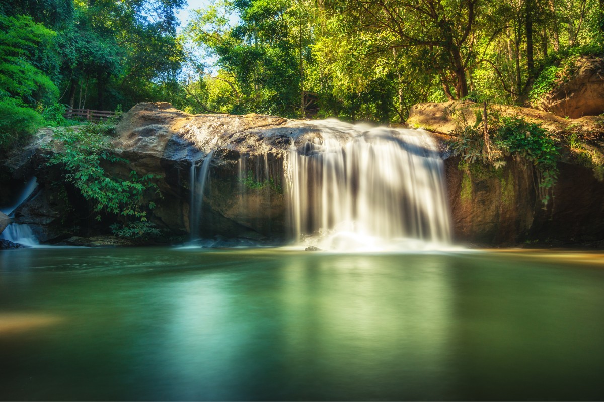 Mae Sa waterfall in Doi Suthep-Pui National Park in Northern Thailand