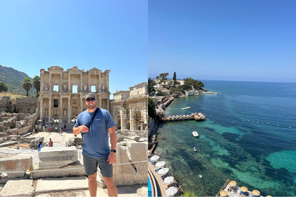 From ancient wonders in Ephesus to the turquoise shores of the Aegean—Turkey’s contrasts come vividly to life. (Photo: Adam Laughter) 