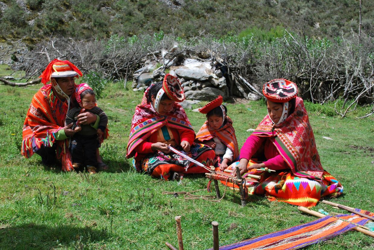 Family weaving