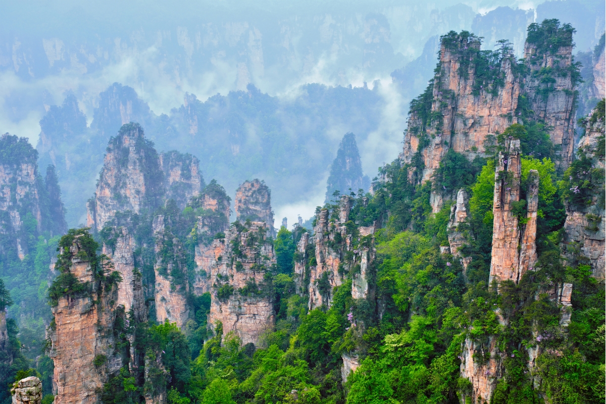 Zhangjiajie Mountains, China