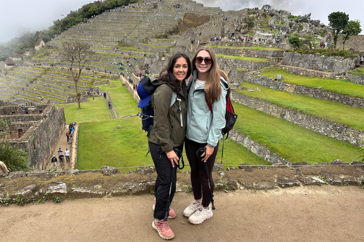 Standing in the heart of Machu Picchu—soaking in the magic, the mystery, and the moment. (Photo: Cam Kestner) 