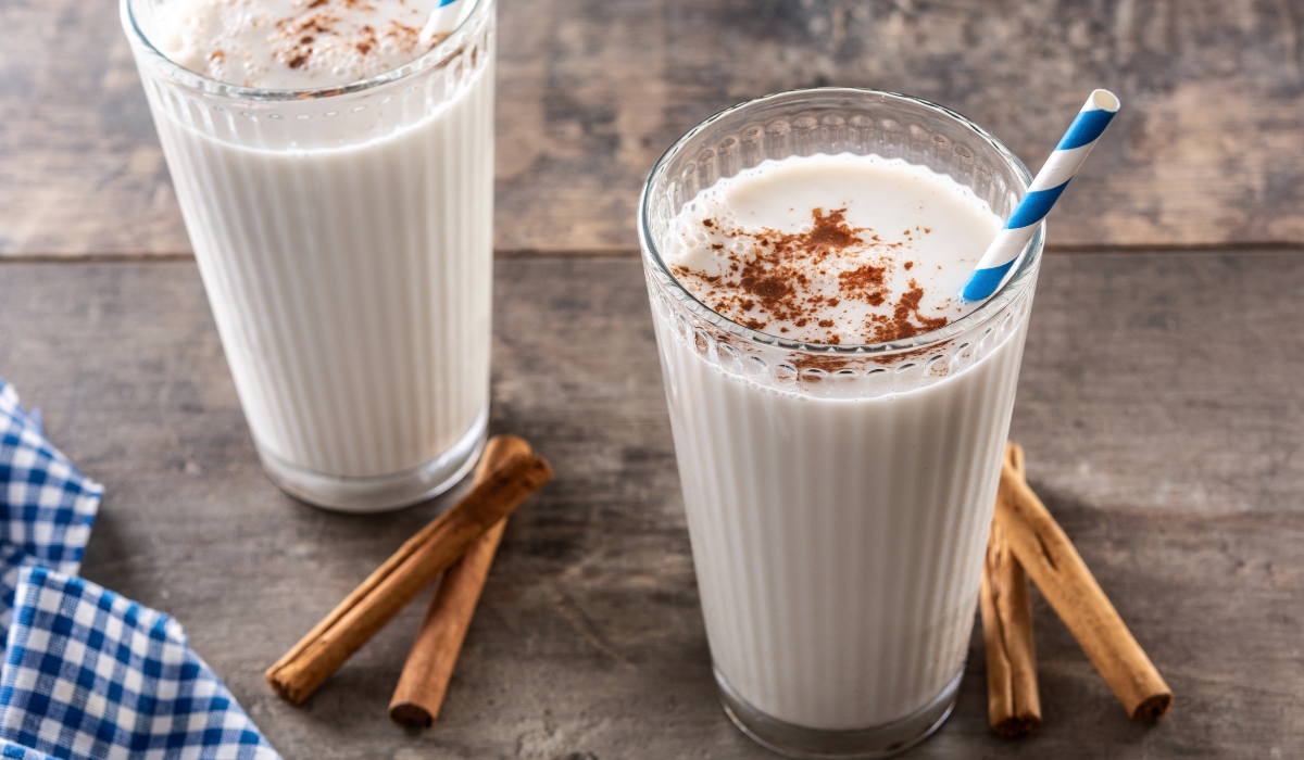 Horchata, traditional Latin American drinks