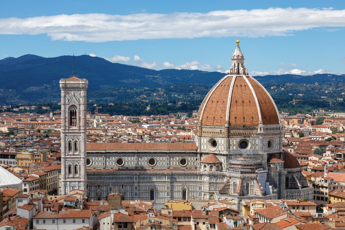 The Cathedral of Santa Maria del Fiore, Florence. 