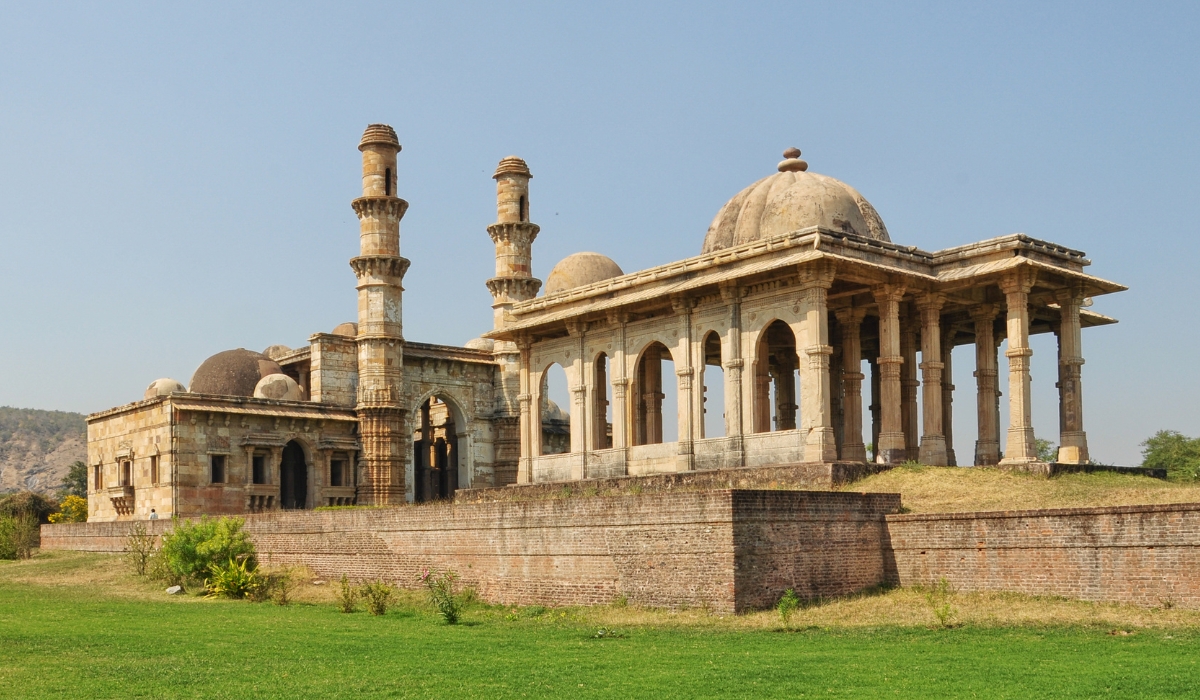 Kevda Masjid, Kevada Mosque at Pavagadh Archeological Park in Champaner, India