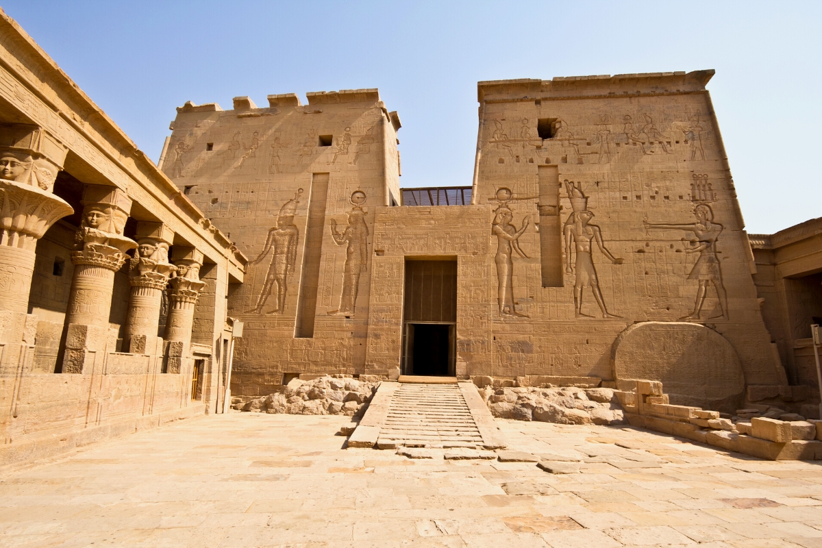 Temple of Isis of Philae temple complex, Aswan, Egypt