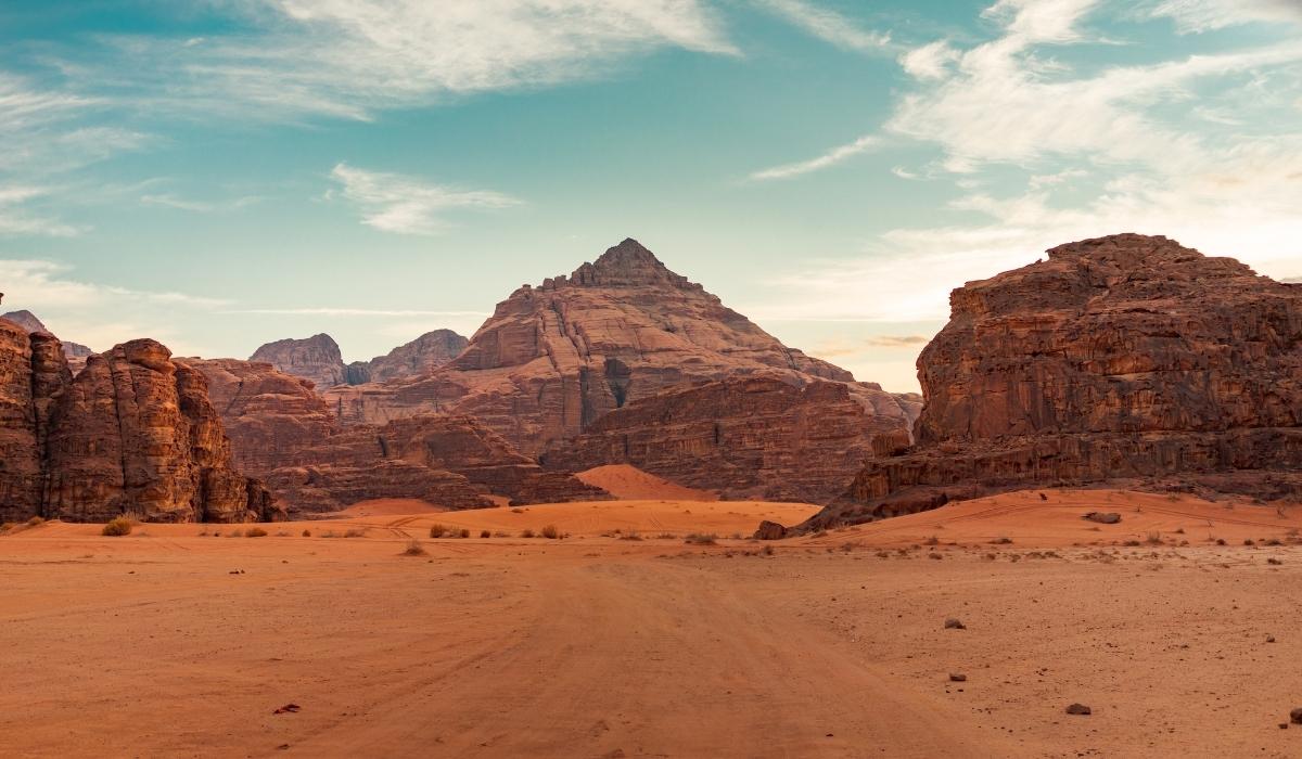 Wadi Rum desert in Jordan