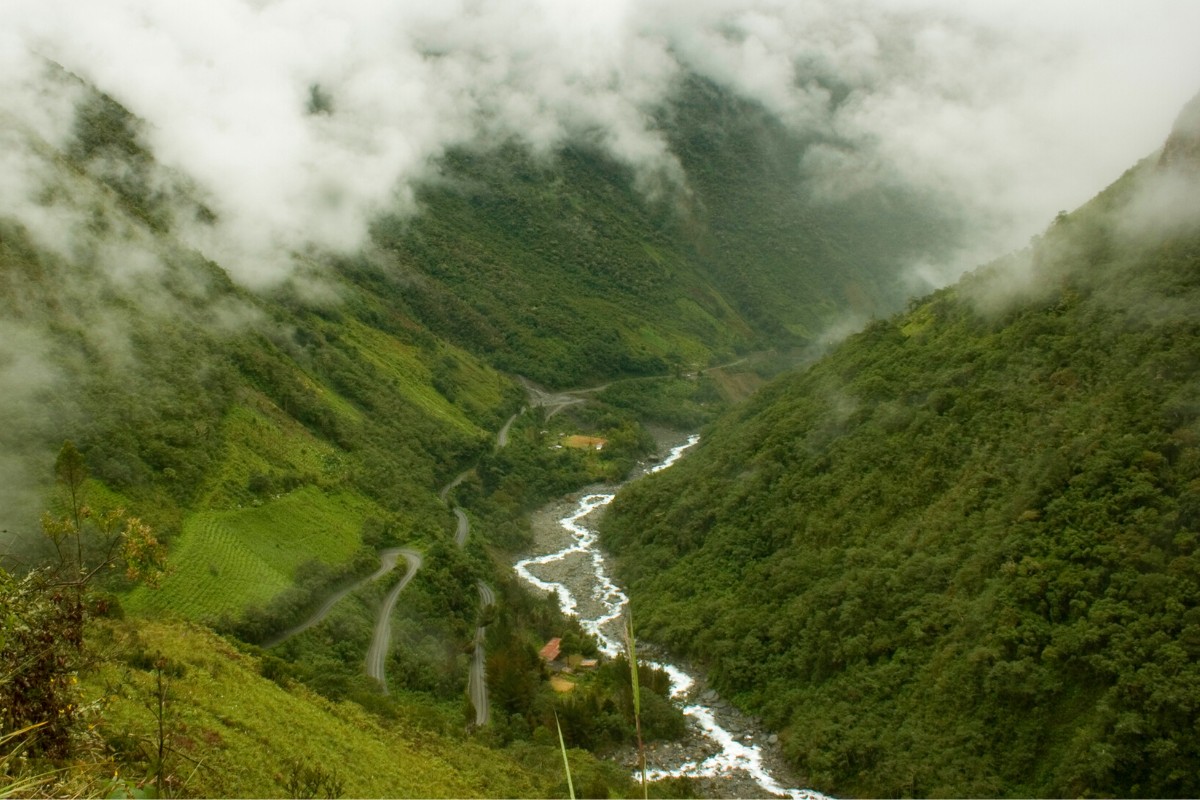 Yungas Valley in Bolivia Amazon