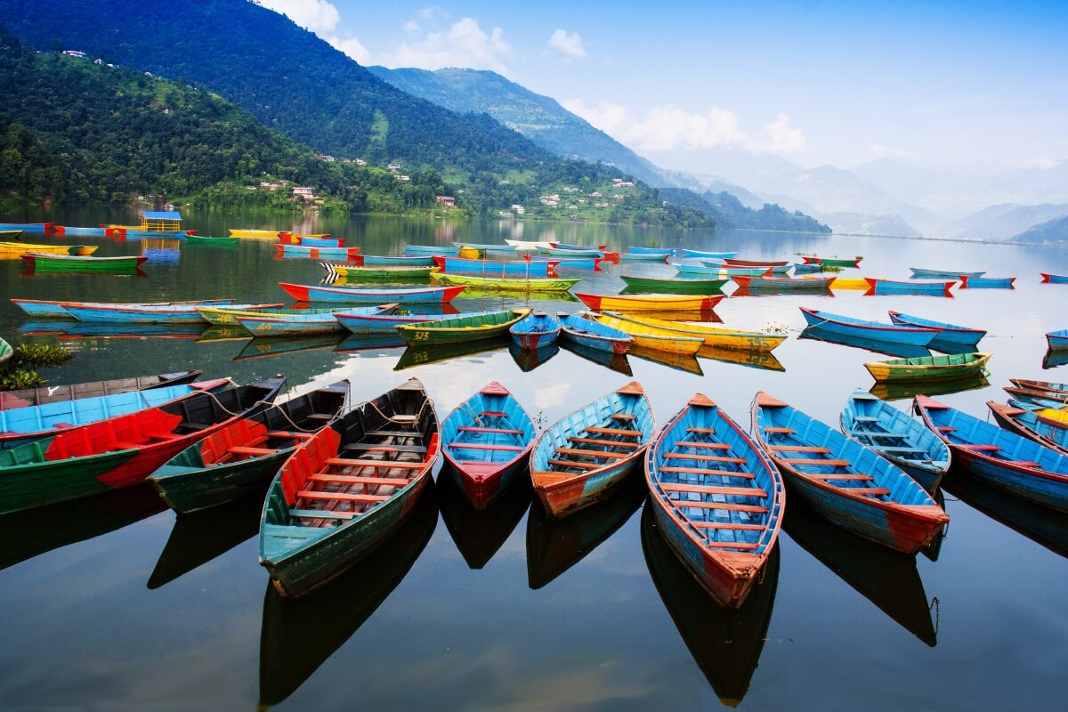 Phewa lake Nepal