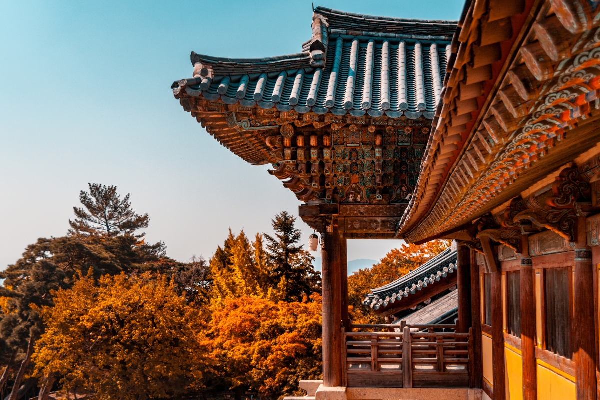 Fall is the best time to visit Gyeongju, a historic and outdoor destination in South Korea.  