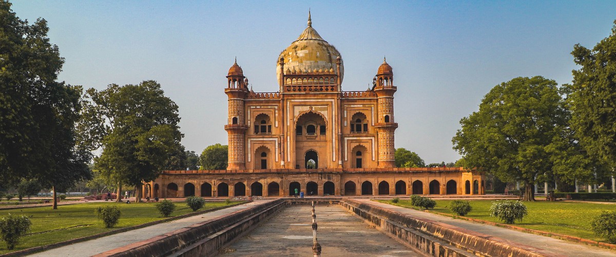 Tomb of Safdar Jung in New Delhi, India