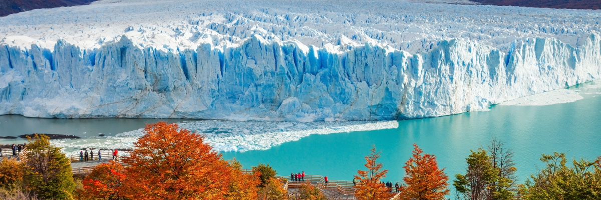 Perito Moreno Glacier in Los Glaciares National Park in Argentina Patagonia