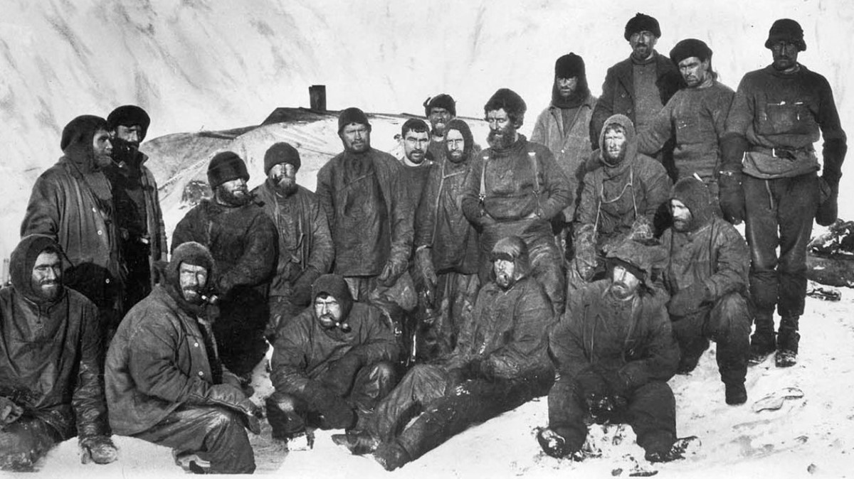 Elephant Island, Antarctica party in 1916