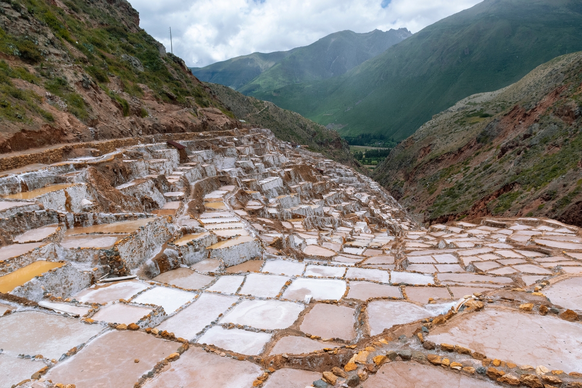 Salt Mines of Maras in the Sacred Valley, Peru