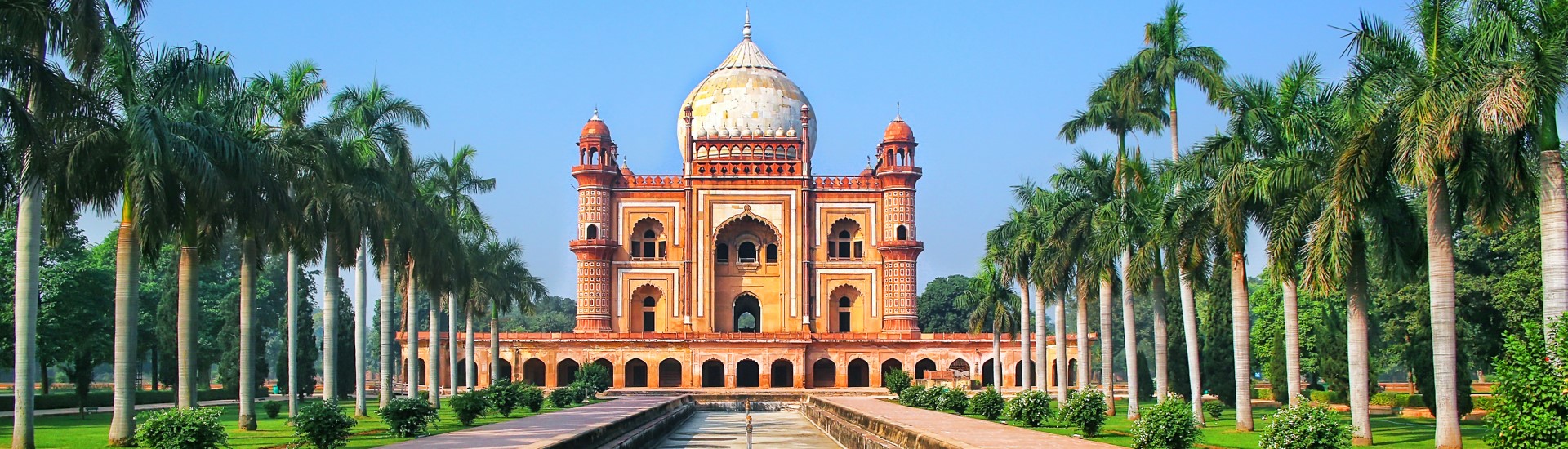 INDIA HEADER - Tomb of Safdarjung in Delhi, India