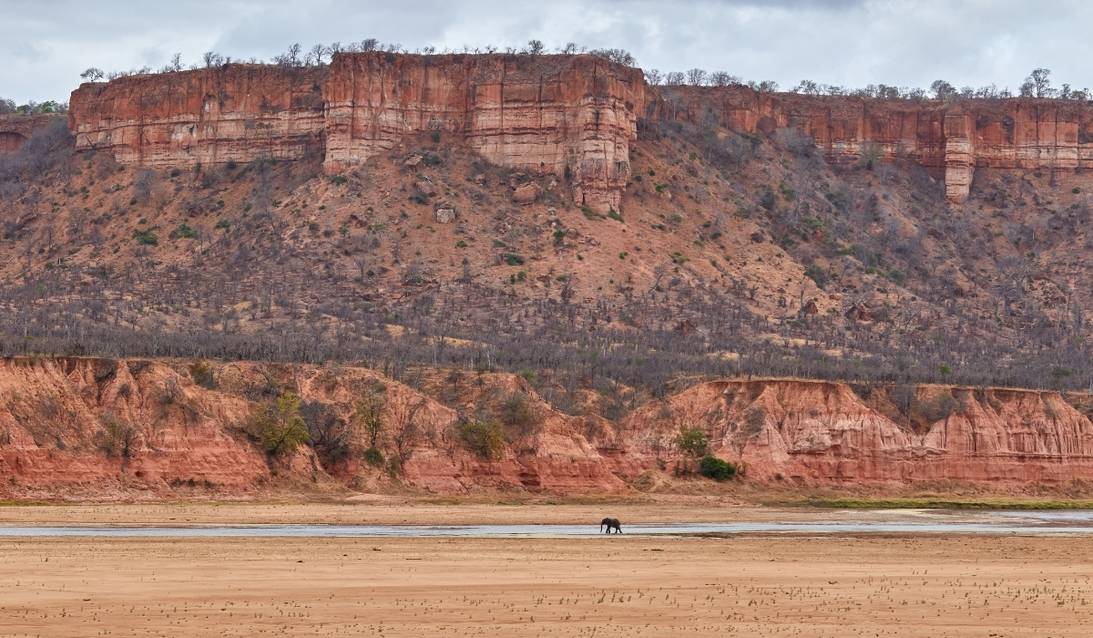 Chilojo Cliffs in Gonarezhou National Park, Zimbabwe